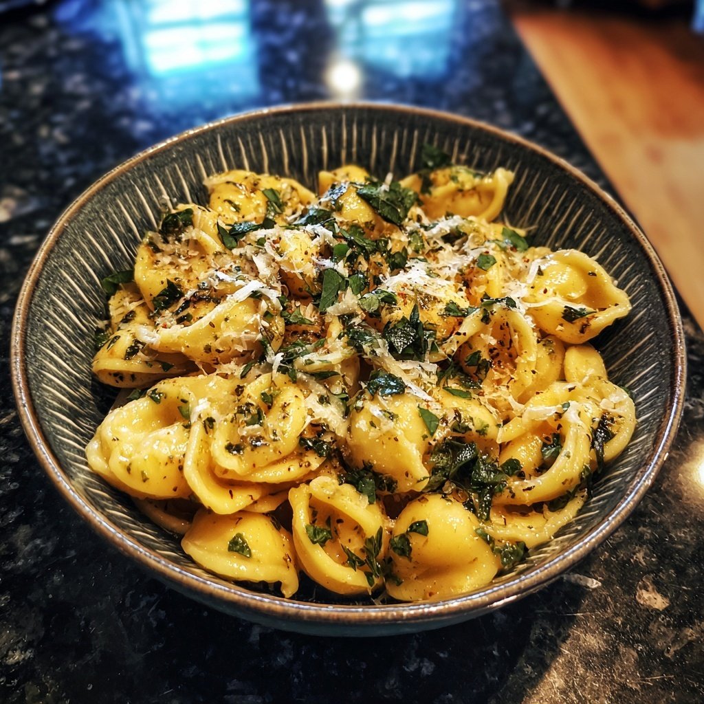 Quick Garlic Butter Pasta