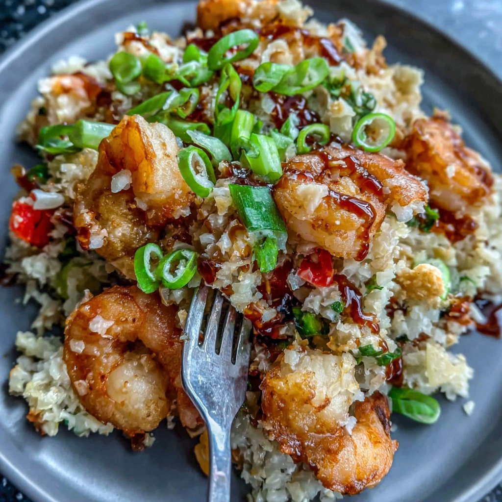 Shrimp Fried Cauliflower Rice