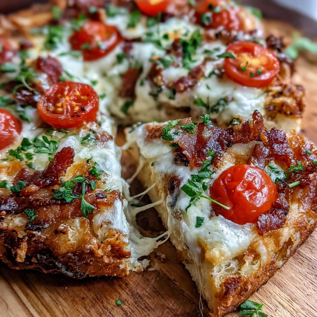 Breakfast Pizza for a Crowd