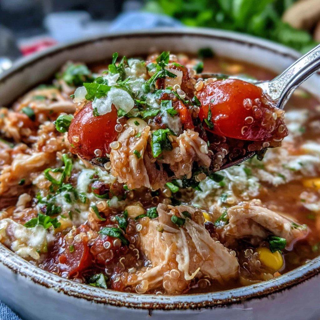 Mexican Chicken Quinoa Stew
