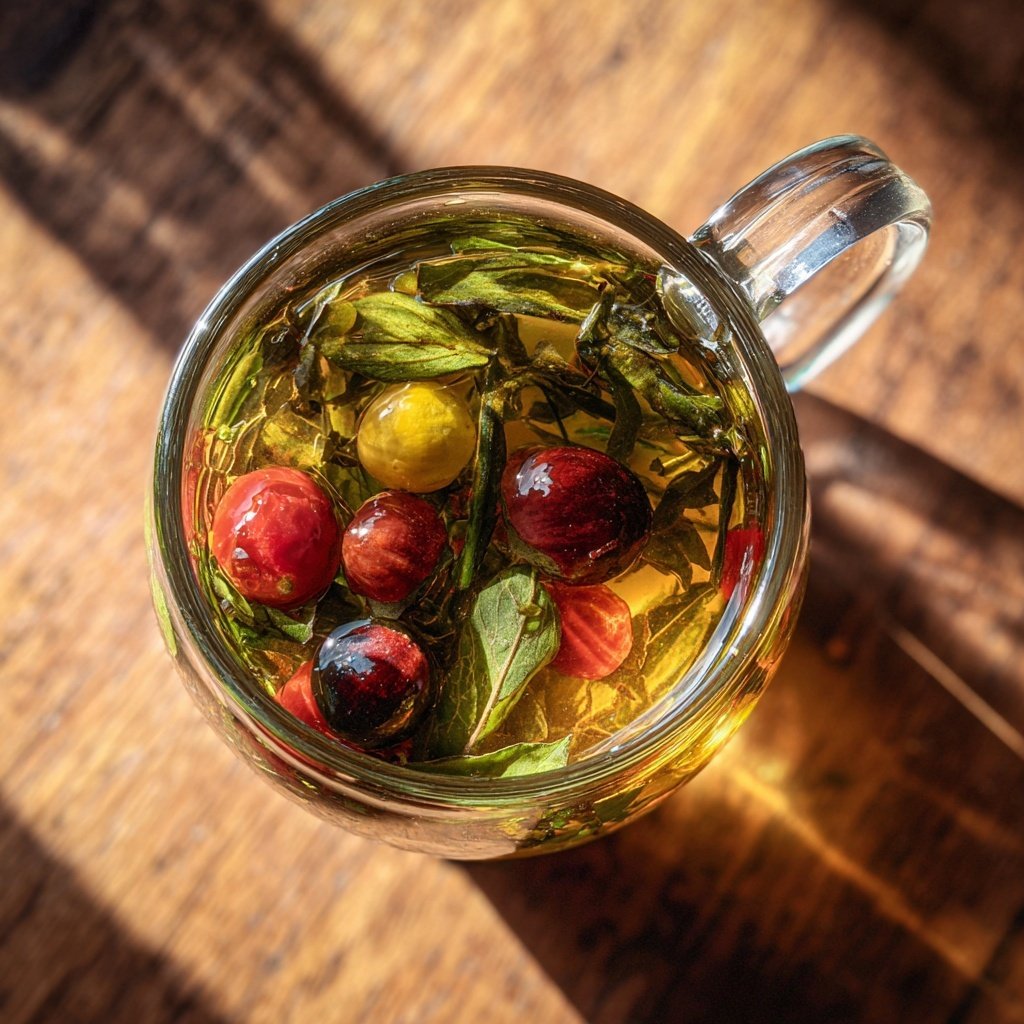 Herbal Dandelion Berry Infusion
