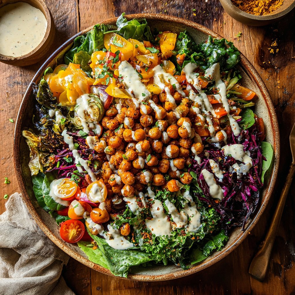 Spiced Chickpea Buddha Bowl