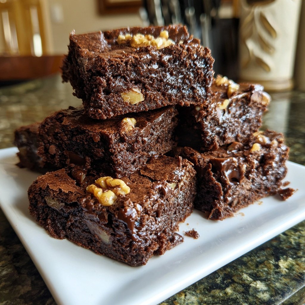 Dessert Chocolate Fudge Brownies